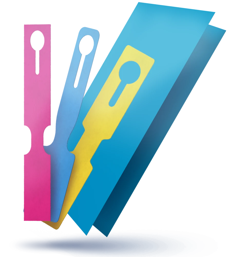 Verschiedene Kofferanhänger